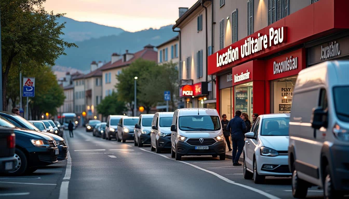 Illustration: Découvrez les solutions de location d’utilitaires dans la ville de Pau et ses environs