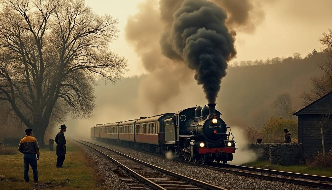 Illustration: Les origines fascinantes de l’histoire du train et ses premiers pas