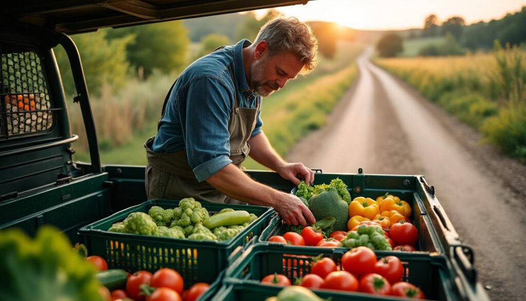 Logistique du circuit court : optimiser proximité et fraîcheur locale