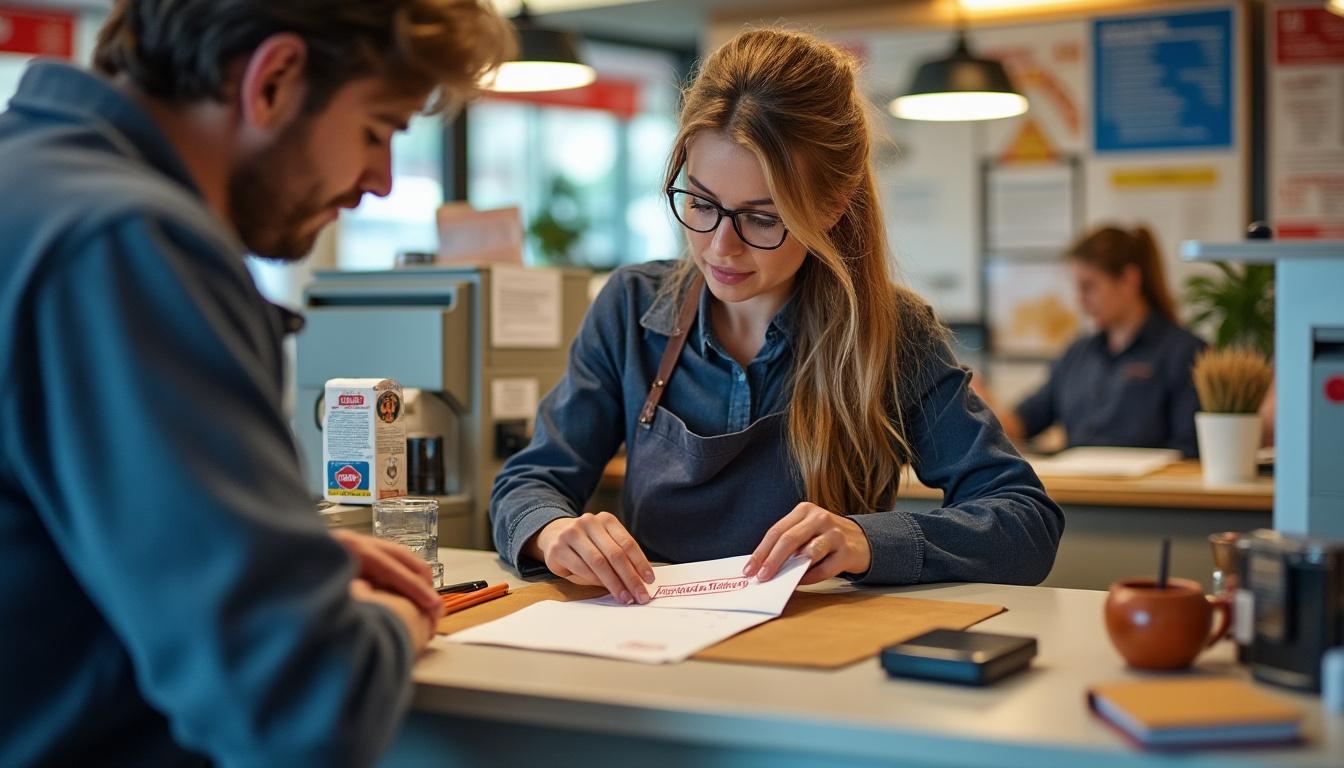 Illustration: Comprendre le principe de faire suivre une lettre à une autre adresse