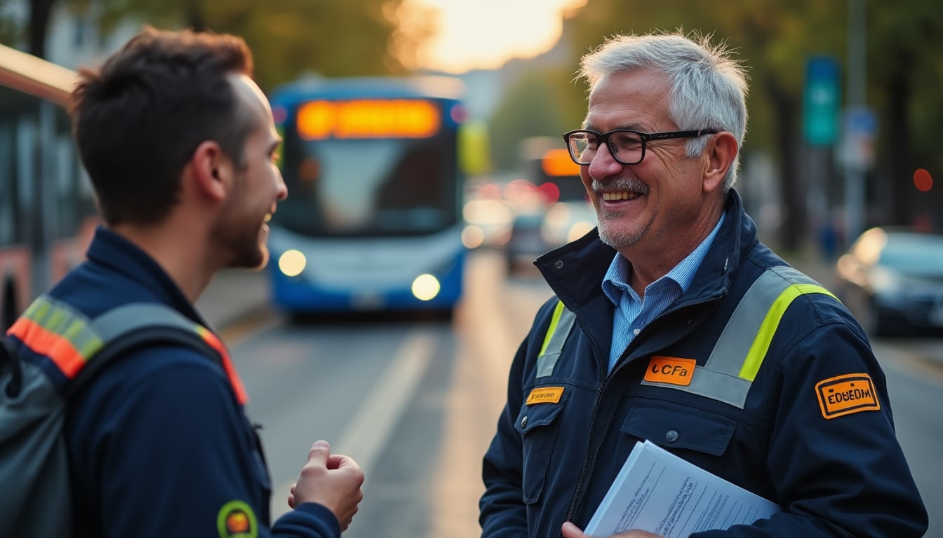Illustration: Comprendre le congé de fin d’activité dans le transport de voyageurs