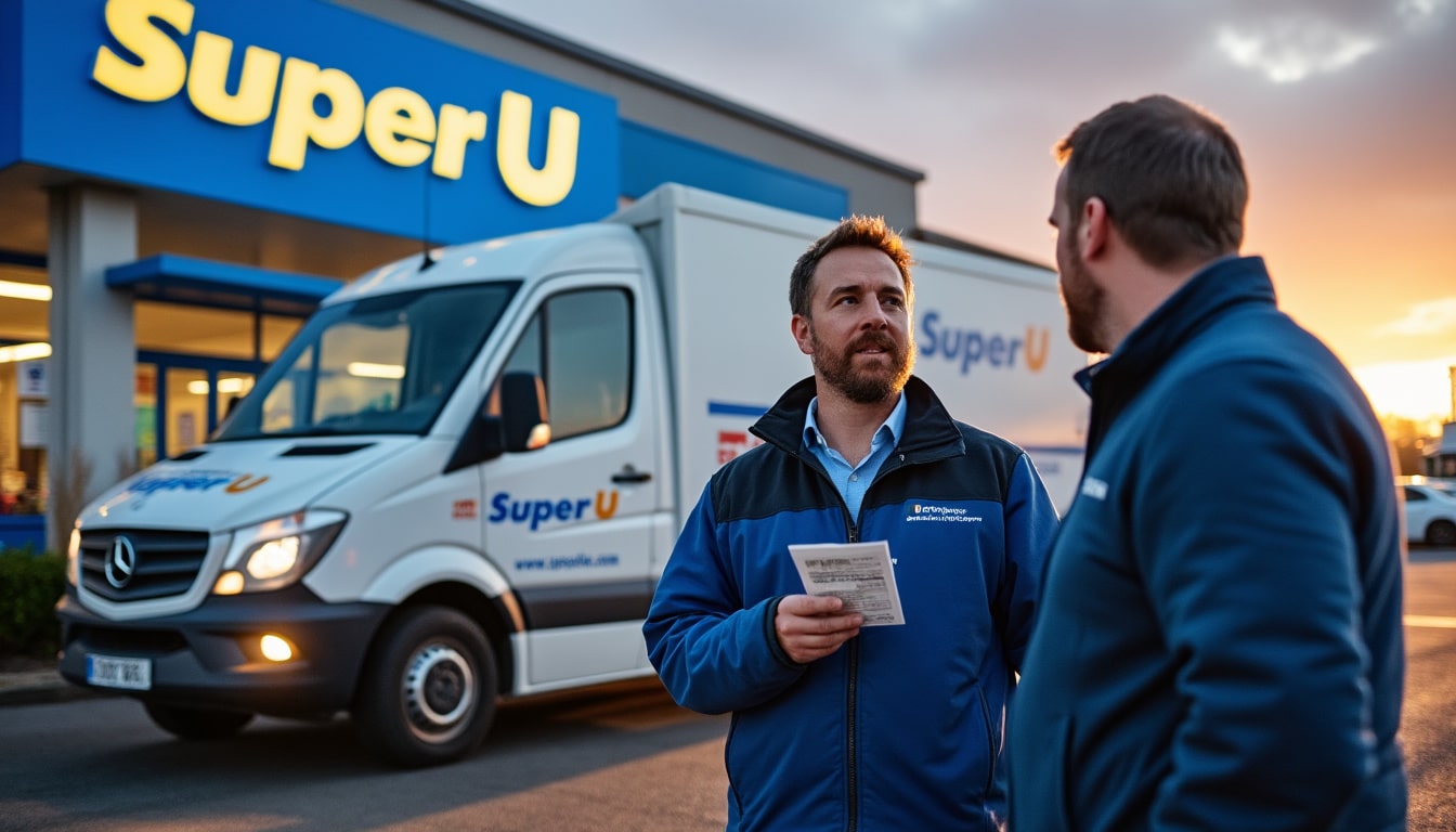 Illustration: Qui est Super U et quel est son service de location de camion ?