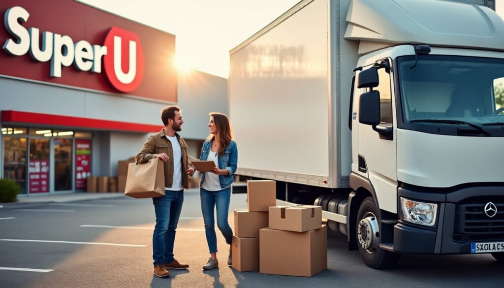 Location de camion à Super U : utilitaires flexibles pour tous besoins