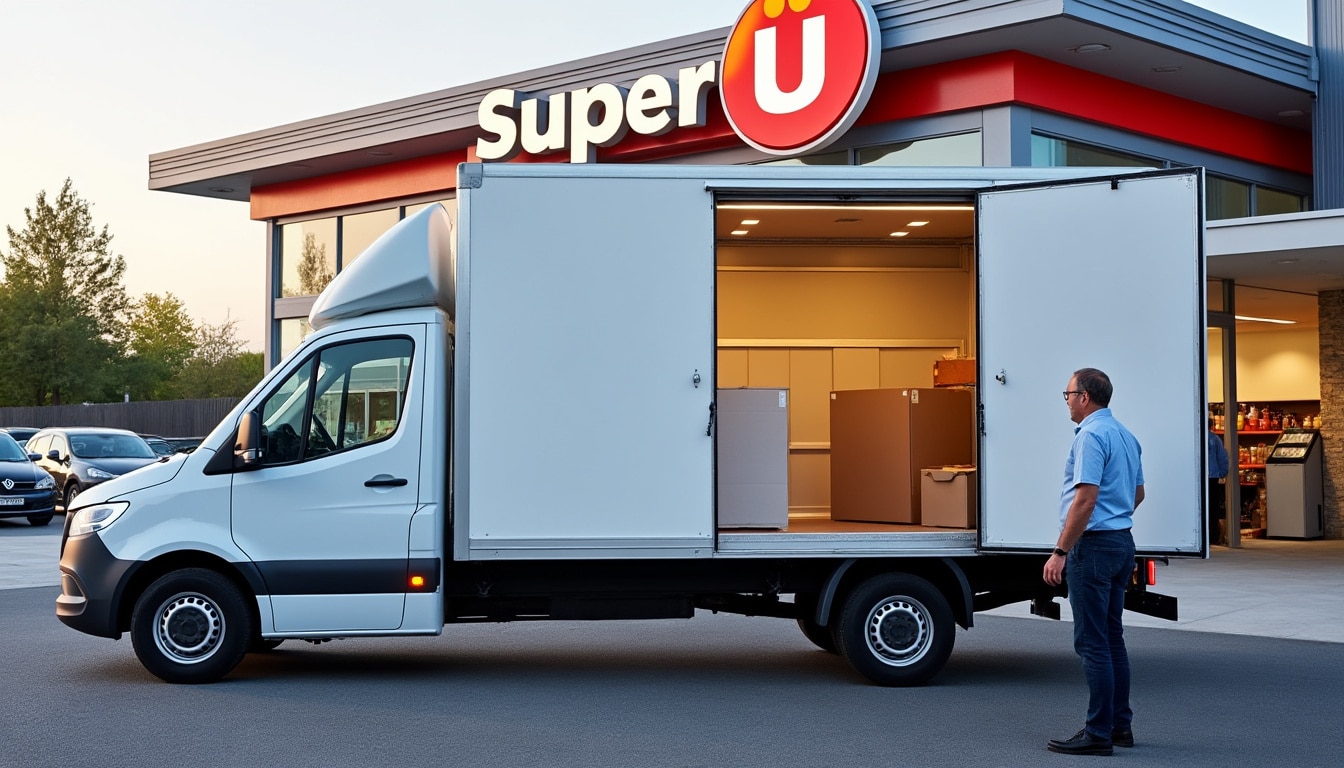 Illustration: Découvrir le camion 11m3 proposé par Super U : caractéristiques et usages