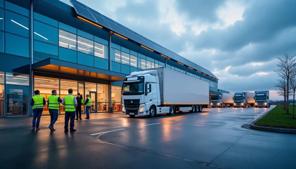 FM Logistic à Fontenay-Trésigny : un site logistique innovant et durable