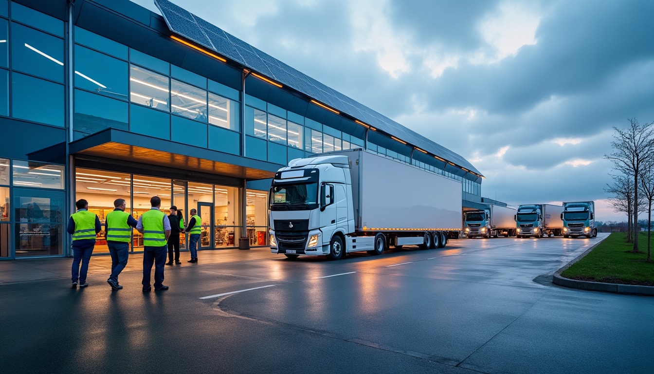 FM Logistic à Fontenay-Trésigny : un site logistique innovant et durable