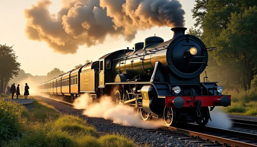 Premiers trains : origine, innovations et impacts du transport ferroviaire