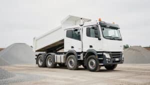 Camion-benne 8x4 : capacité, dimensions et usages
