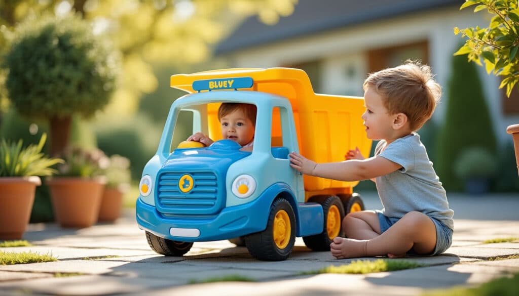 Camion poubelle Bluey : guide complet du jouet