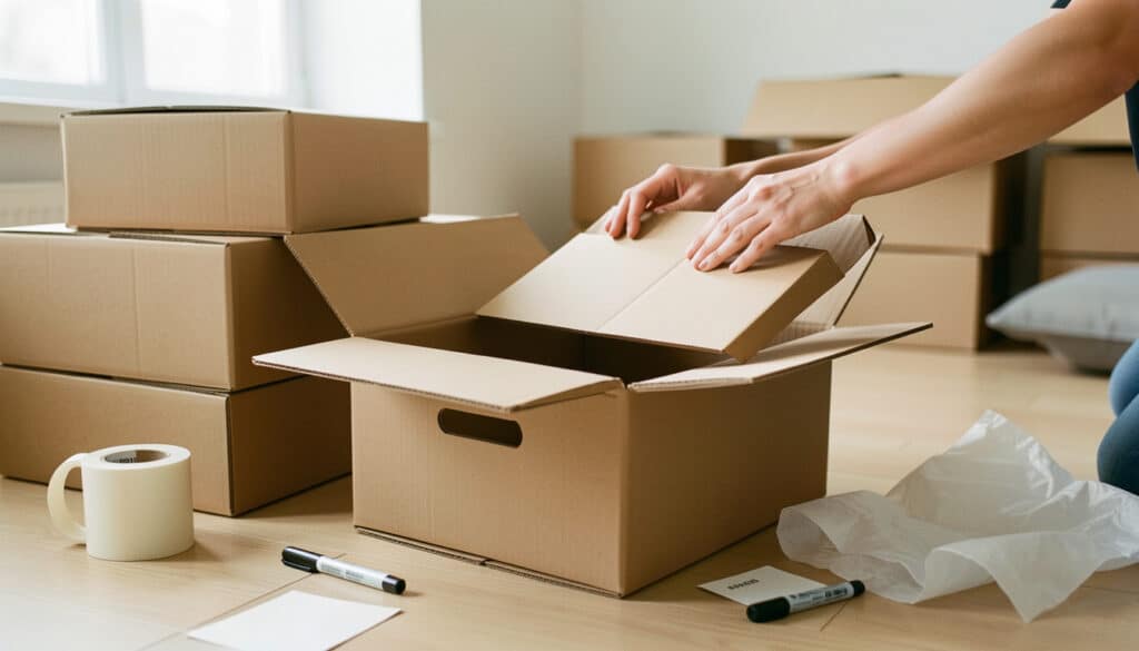 Comment choisir un carton de déménagement solide