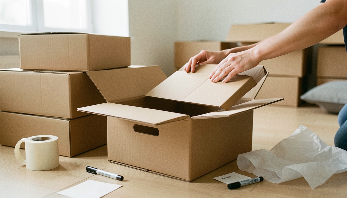 Comment choisir un carton de déménagement solide