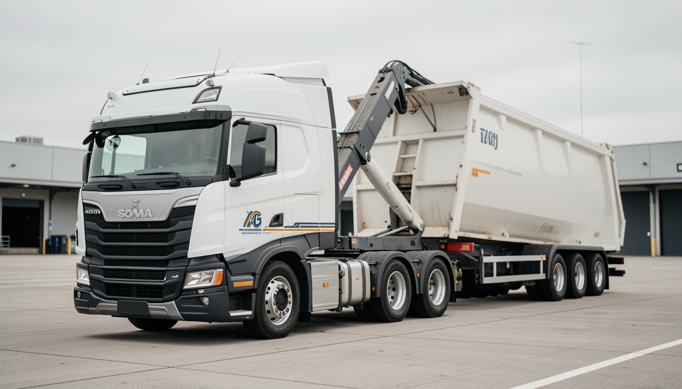 Camion Ampliroll avec remorque : usages et critères