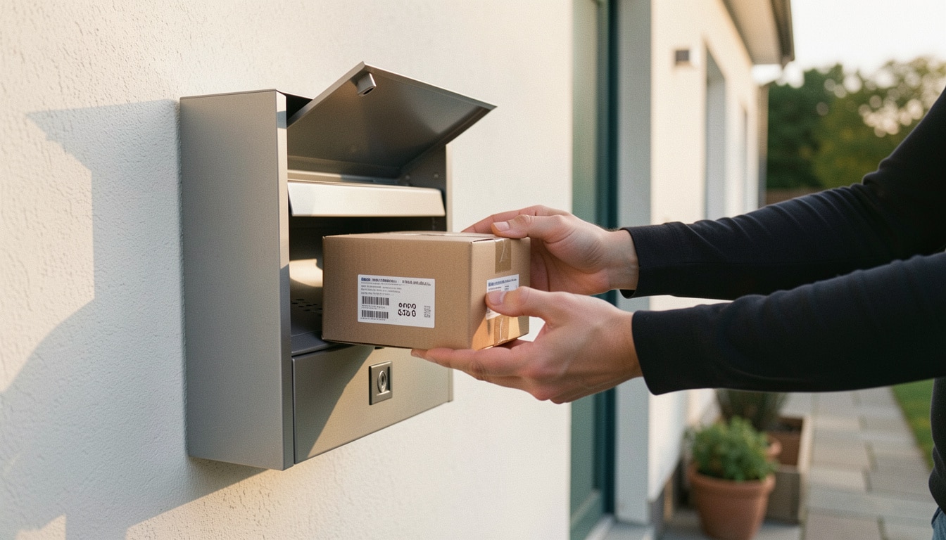Envoyer un colis depuis sa boîte aux lettres