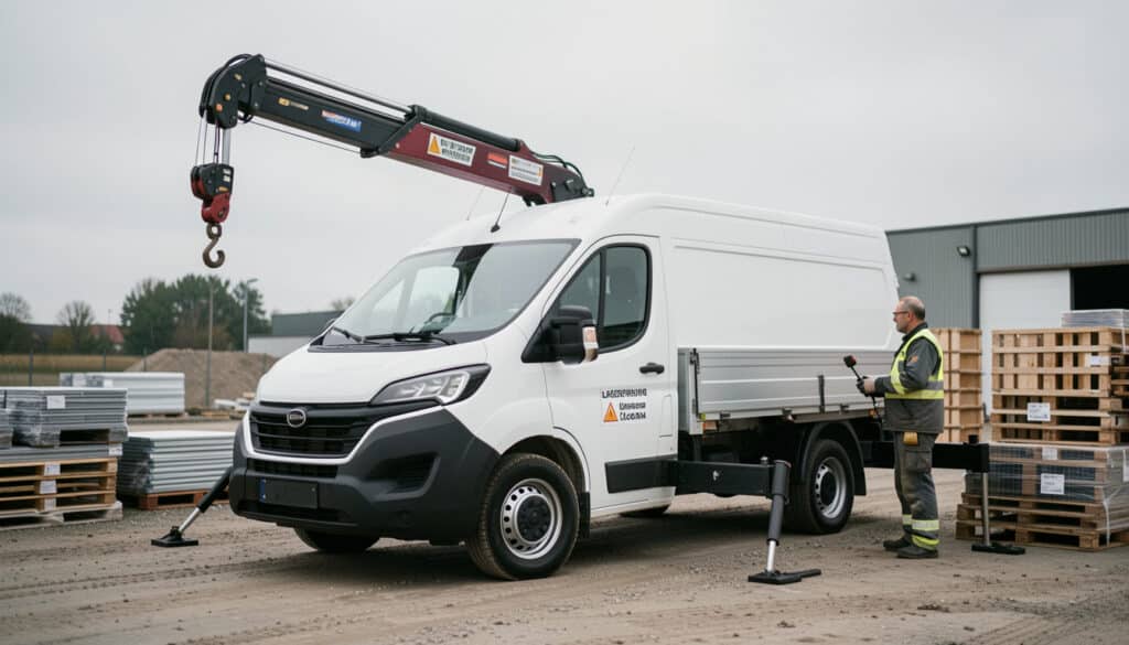 Location de camionnette avec grue : bien la choisir