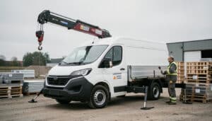 Location de camionnette avec grue : bien la choisir