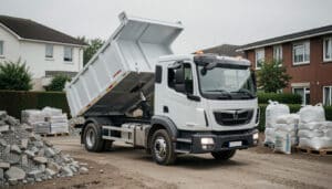 Location d’un camion benne : prix, capacité et choix