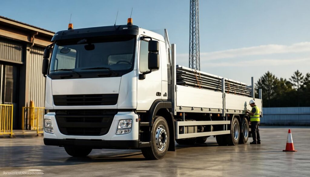 Camion à plateau : usages, charge utile et sécurité