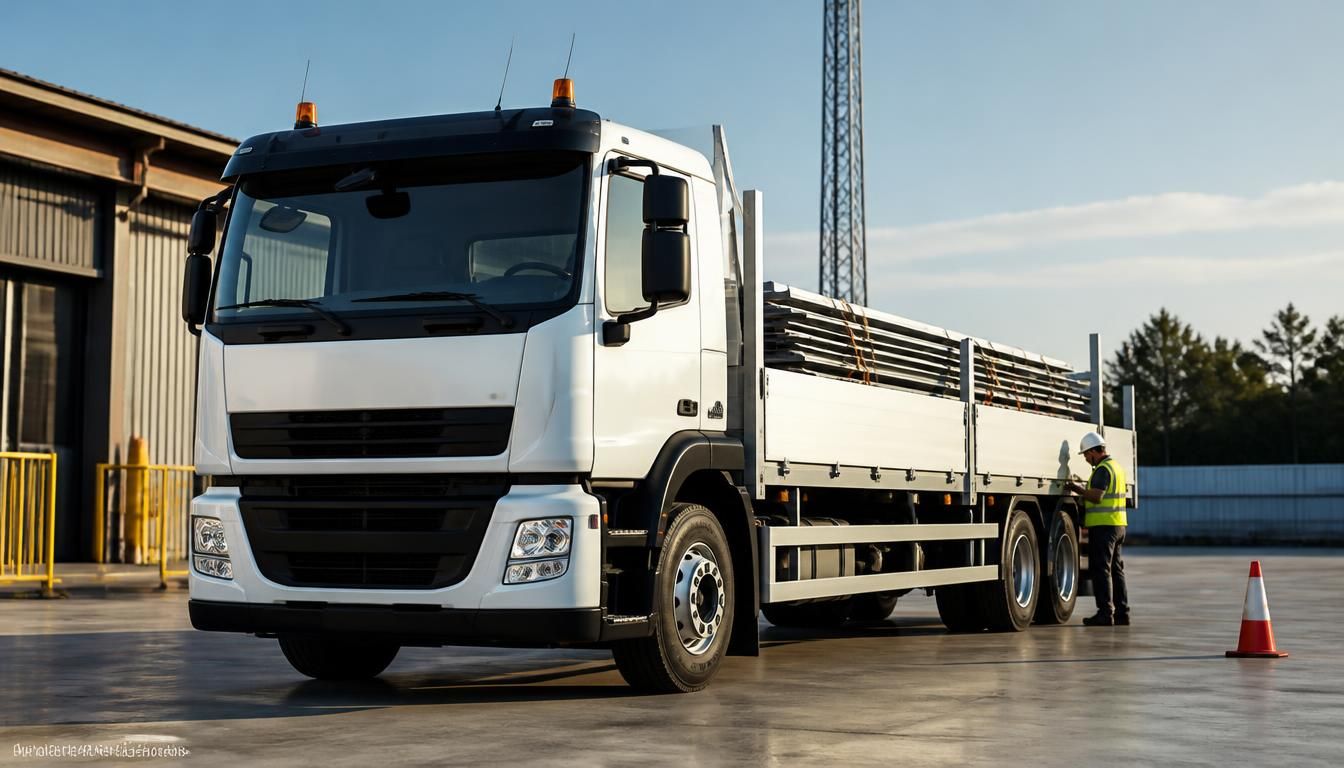 Camion à plateau : usages, charge utile et sécurité