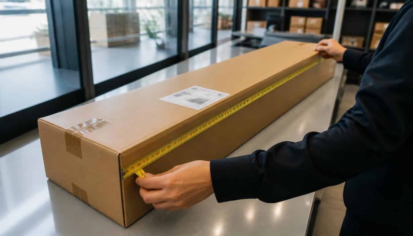 Envoyer un colis de 180 cm sans erreur ni surcoût