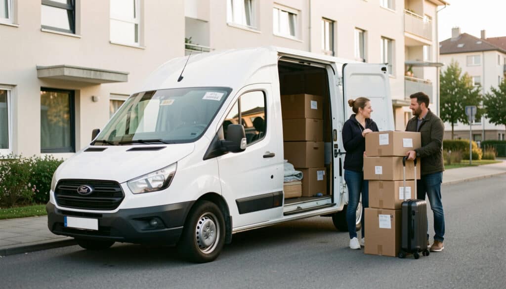 Location d’une camionnette 20 m³ en aller simple